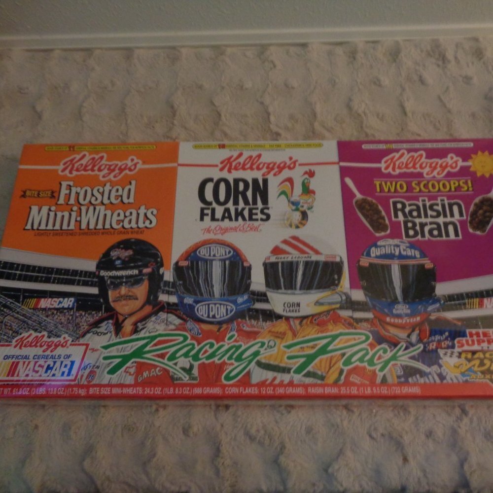 VINTAGE Racing Pack Cereal Set - Picture 2 of 10